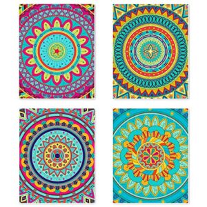 Berkin Arts Wall Art Unframed Prints Giclee Art Paper Set of 4