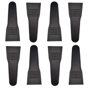 Kosmosta Raclette Spatula for Non-stick Pans | Kitchen Tools & Gadgets - Great Bakeware for Cooking and Decorating (Set of 8)