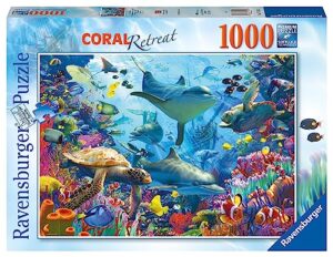 Ravensburger 17550 Coral Retreat 1000 Piece Jigsaw Puzzle for Adults and Kids Age 12 Years Up