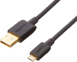 Amazon Basics USB 2.0 A-Male to Micro B Cable