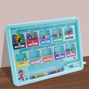 Magnetic Colour and Number Maze