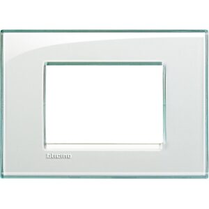 BTicino Living Light LNA4803AC Plate Square 3-Switch