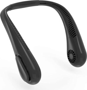 COMLIFE Bladeless Neck Fan Portable Personal Fan Handheld 5000mAh Rechargeable Battery Powered