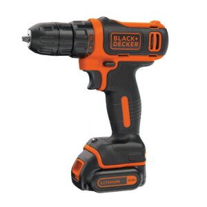 BLACK+DECKER 10.8 V Cordless Compact Electric Drill Driver