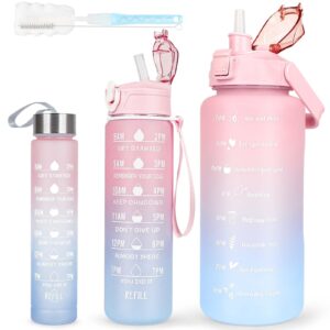 CodiCile 3 Pack Water Bottle 2L+750ml+200ml