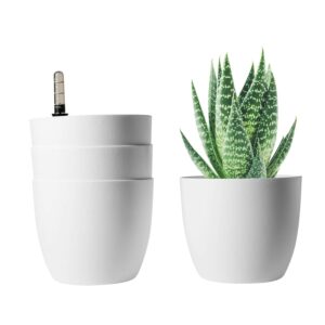 T4U 15CM Self Watering Plant Pots