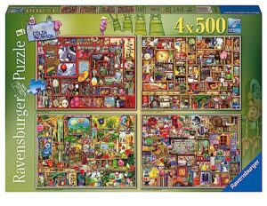 Ravensburger 17558 Wonderful World of Colin Thompson No.1-4x 500 Piece Jigsaw Puzzle for Adults and Kids Age 10 Years Up