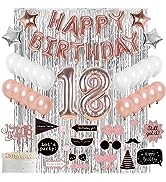 Silver Balloons and Butterfly Decorations Kit, 30Pcs Silver Confetti Balloon with Metallic Silver...