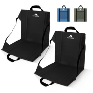 VOYAGER 2 Pack Waterproof Folding Camping Chair Outdoor Mat Portable