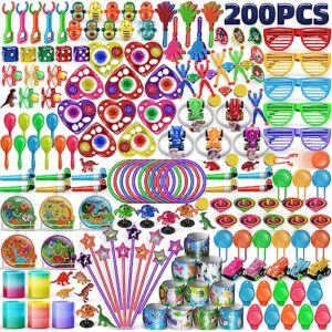 icknack 200PCS Party Toys Pack Party Bag Fillers for Kids