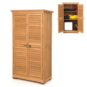 GiantexUK Wooden Garden Shed