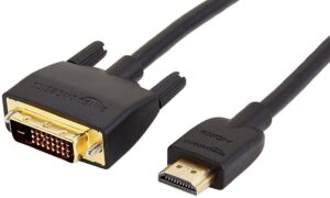 Amazon Basics HDMI to DVI Adapter Cable 1.83m (Not for connecting to SCART or VGA ports)
