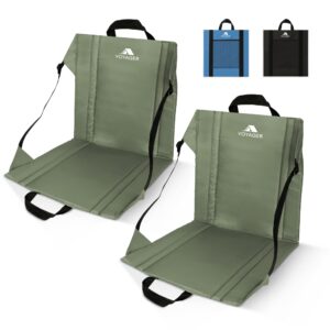 VOYAGER 2 Pack Waterproof Folding Camping Chair Outdoor Mat Portable