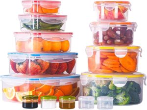 Food Storage Containers with Lids Airtight 14 PCS