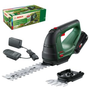 Bosch Home and Garden 0600857070 Bosch Cordless AdvancedShear 18V-10 (1 2.0 Ah