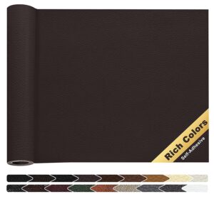Faux Leather Self-Adhesive 40 x 160 cm Leather Patch Self-Adhesive Leather Repair Kit for Furniture