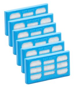 Cat Mate Genuine Replacement Filter Cartridges for Use with Cat and Dog Mate Pet Fountains