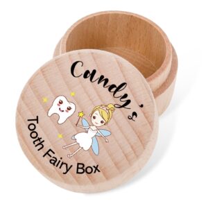 Riapawel Personalized Tooth Fairy Box