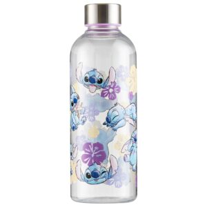 Disney Stitch Water Bottle 850ml Screw Top Bottle BPA Free Drinks Bottle for Kids and Teenagers School Sports Travel Holiday Stitch Gifts for Girls