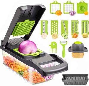 BRIDGERTON.UK 15 in 1 Multifunctional Vegetable Chopper for Food Chopper