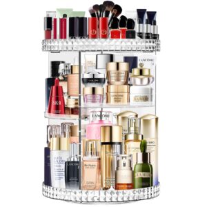 360 Degree Rotating Acrylic Makeup Organiser
