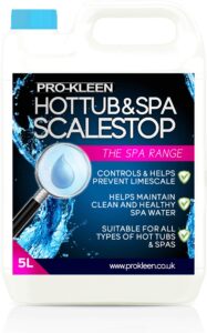 5L of Pro-Kleen ScaleStop Hot Tub & Spa Descaler - Limescale Removal & Prevention Inhibito
