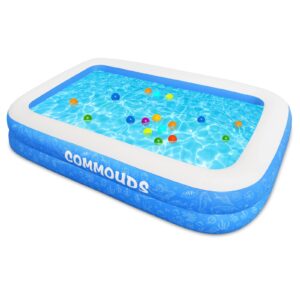 COMMOUDS Inflatable Swimming Pool