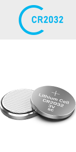 CR2032 3V Lithium Battery CR 2032 10-pack