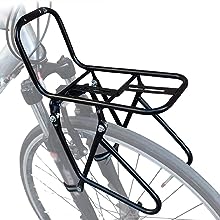 Bicycle Pannier Rack, Bike Front Pannier Rack, Bike Cargo Rack Front, Front Pannier Rack Carrier