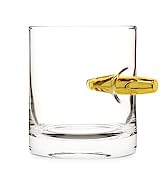 Bar Amigos Set of 2 Brandy & Cognac Snifter Warmer Glass Cooper Stand Gift Set with Tea Light Can...