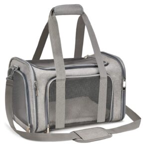 Qlfyuu Cat Carrier Dog Carrier Portable Pet Carrier