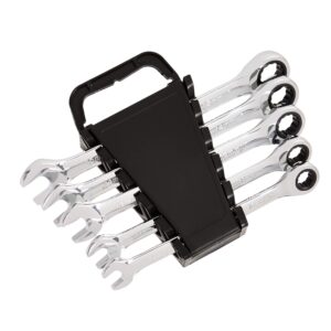 Amazon Basics Ratcheting Wrench Set - Metric
