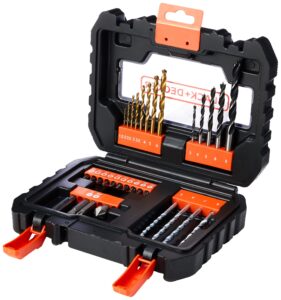 BLACK+DECKER A7233-XJ 31 Piece Drill Set - Black