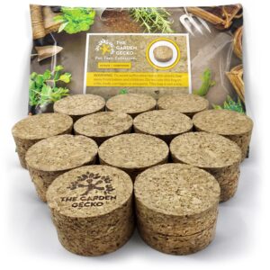 The Garden Gecko Invisible Pot feet for outdoor plant pots and flowers solid agglomerated cork