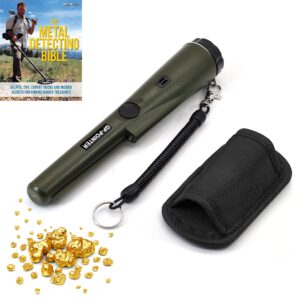 Dinfu Portable-Metal-Detector-Finder-Pinpointer Waterproof Handheld Detector Treasure Probe Detectors with Holster
