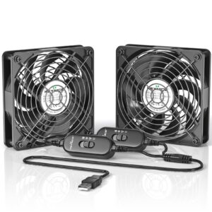 KEYNICE 120mm Fan USB Computer Fans USB Case Fan