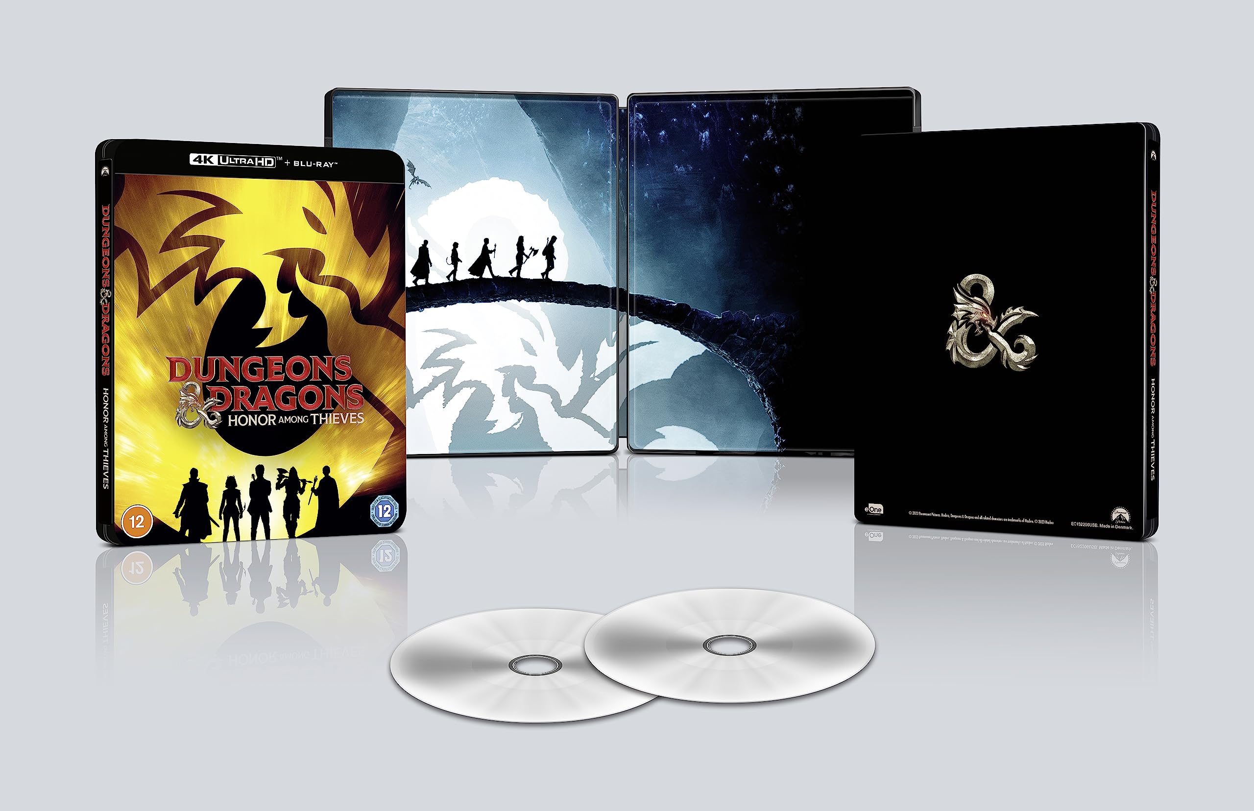 Dungeons & Dragons: Honour Among Thieves 4K UHD Steelbook [Blu-ray] [Region A & B & C]