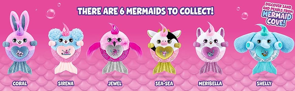 Rainbocorns, Mermaid, Mermaidcorn, Cuddly, Comfort, Surprise, Egg, Toys for Girls