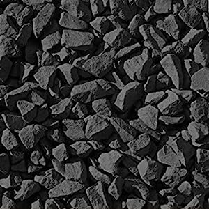 red garden stones