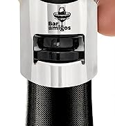 Bar Amigos Champagne Pressure Stopper Grey - Saver Pump Sealer Preserver With Patented Technolog...