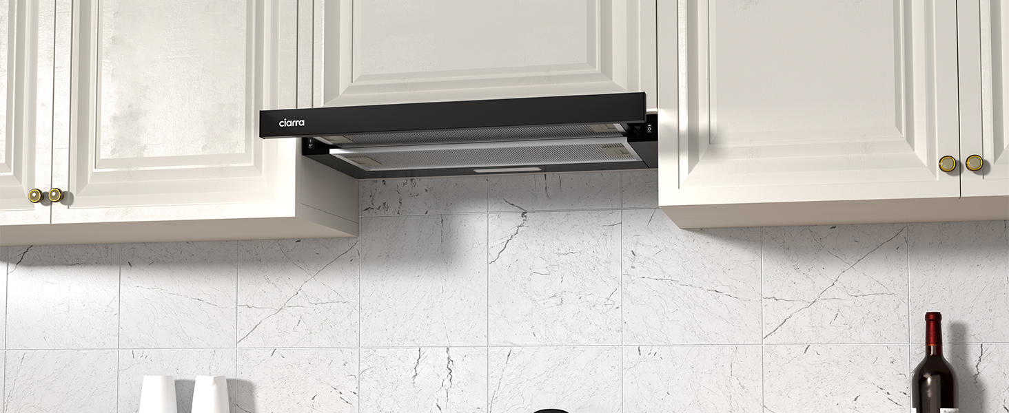 Integrated Cooker Hood 60 cm