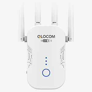 QLOCOM 2024 Newest WiFi Extender Booster - Keystone 4