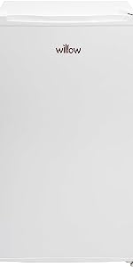 Willow undercounter fridge with chill box, white