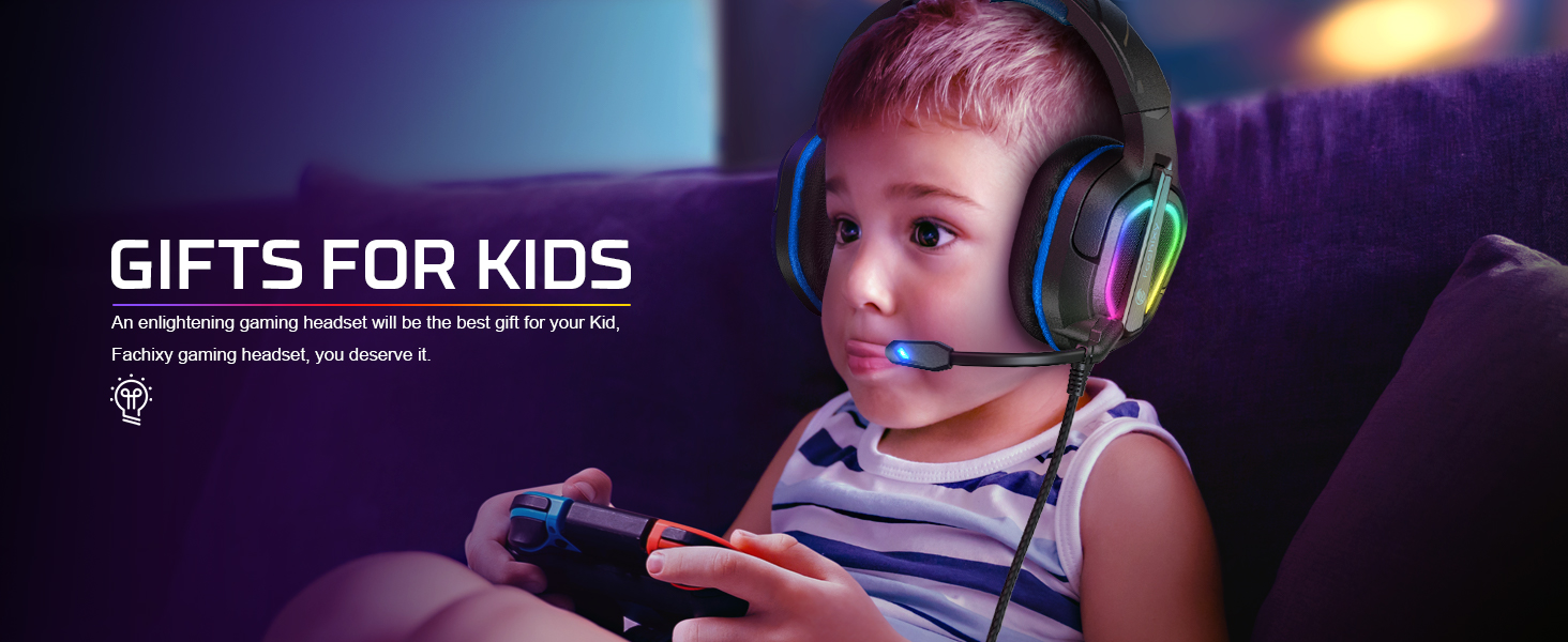 Gaming headset for boys