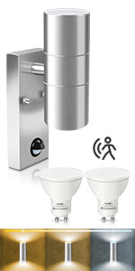 outdoor wall light motion sensor