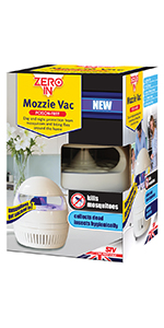 zero in, mozzie vac, mosquitoe, killer, flies, biting insects, kitchen, home, poison-free