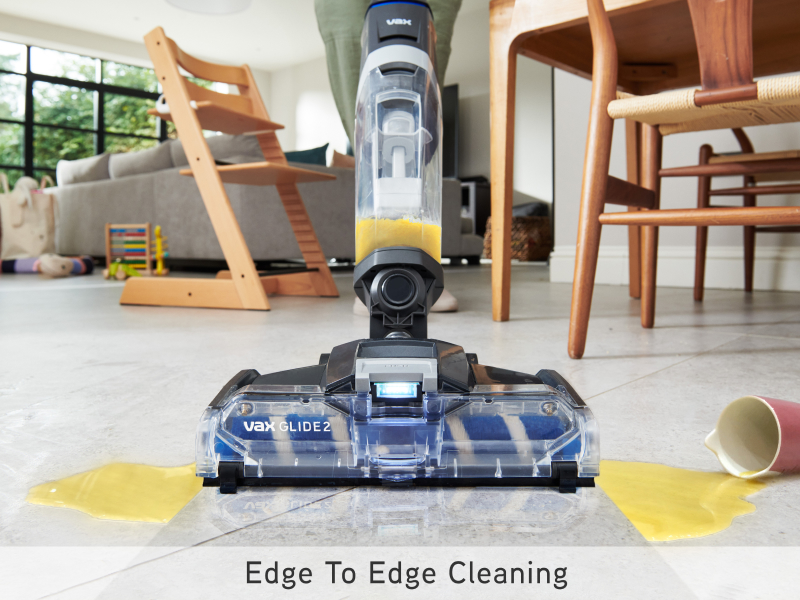 vax glide 2 cleaning orange juice from hard floor