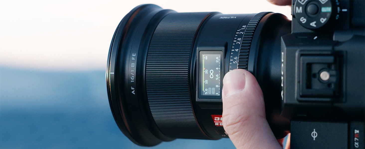 VILTROX AF 16mm f/1.4 FE Wide Angle Lens Auto Focus for Sony E Mount Cameras