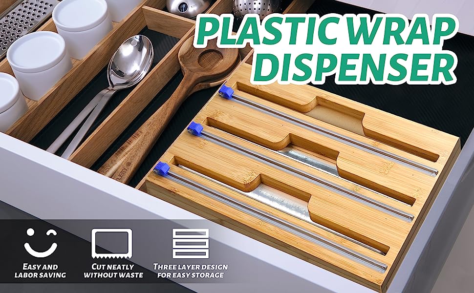 plastic wrap dispenser