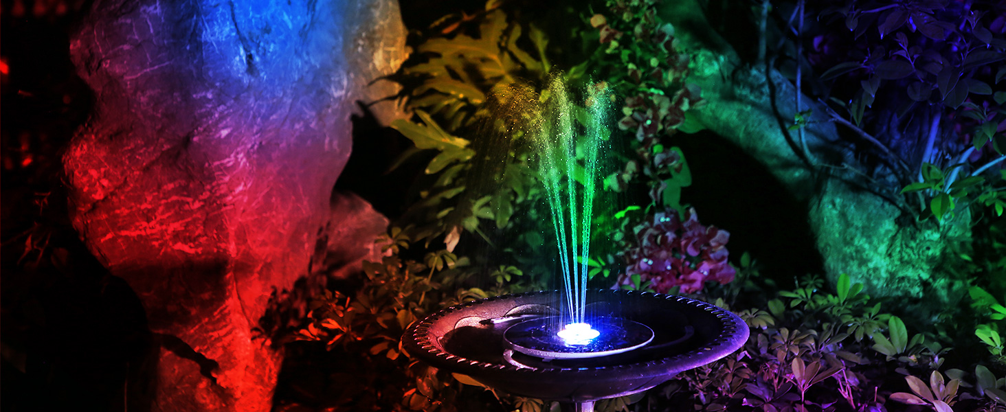 solar fountain
